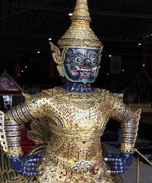 泰国曼谷 龙舟博物馆 พิพิธภัณฑ์เรือพระราชพิธี