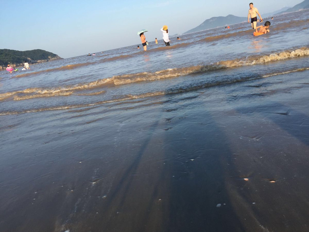 宁波象山黄金海滩图片