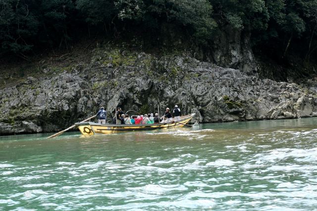 保津川漂流