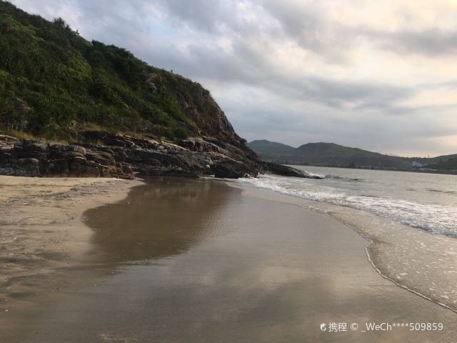 鹽洲島灣仔南海灣沙灘