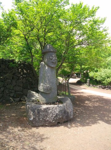 可爱的石头爷爷 济州石文化公园