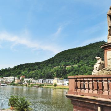 法兰克福一日游：海德堡+吕德斯海姆+莱茵河谷游船