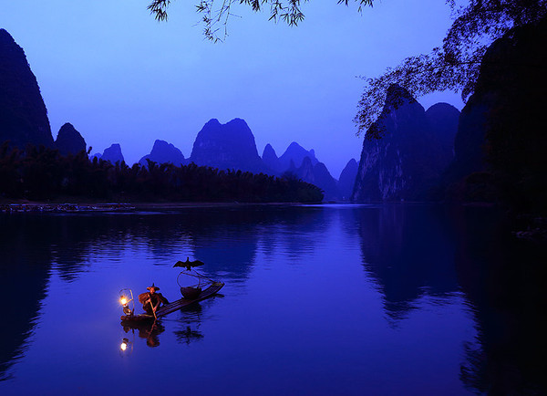 漓江渔火