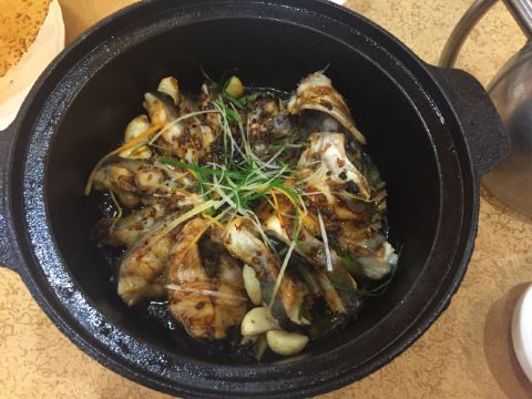 这是在小南国吃的汗蒸剑骨鱼,味道很不错哦