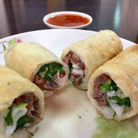 鸭肉卷 北投中和街