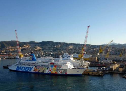 摄于热那亚  热那亚旧港