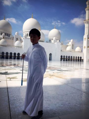 穿着袍子游迪拜--2016迪拜新旅程