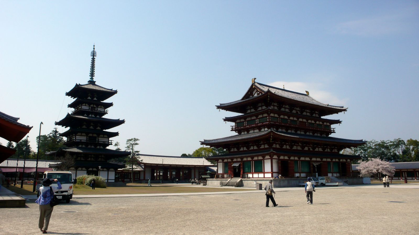 院内干净漂亮 药师寺