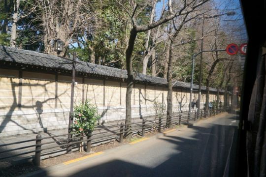 靖国神社的外墙 靖国神社