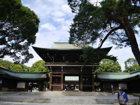 正殿大门 明治神宫