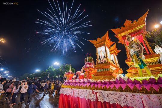 泰国清迈水灯节之魅!