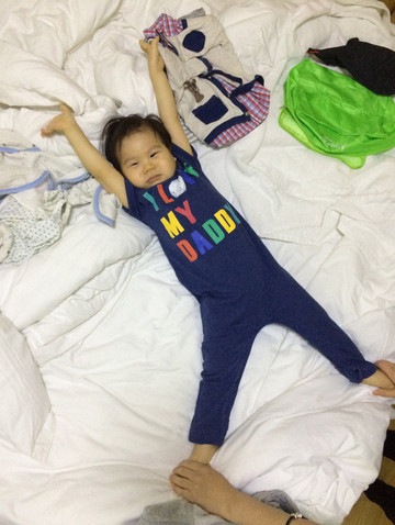 逸の塞班#带着婚纱带上娃 19个月baby的妖艳塞班浪漫首尔