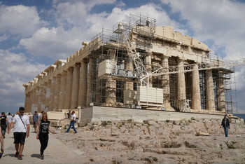 帕特農神廟(parthenon temple).