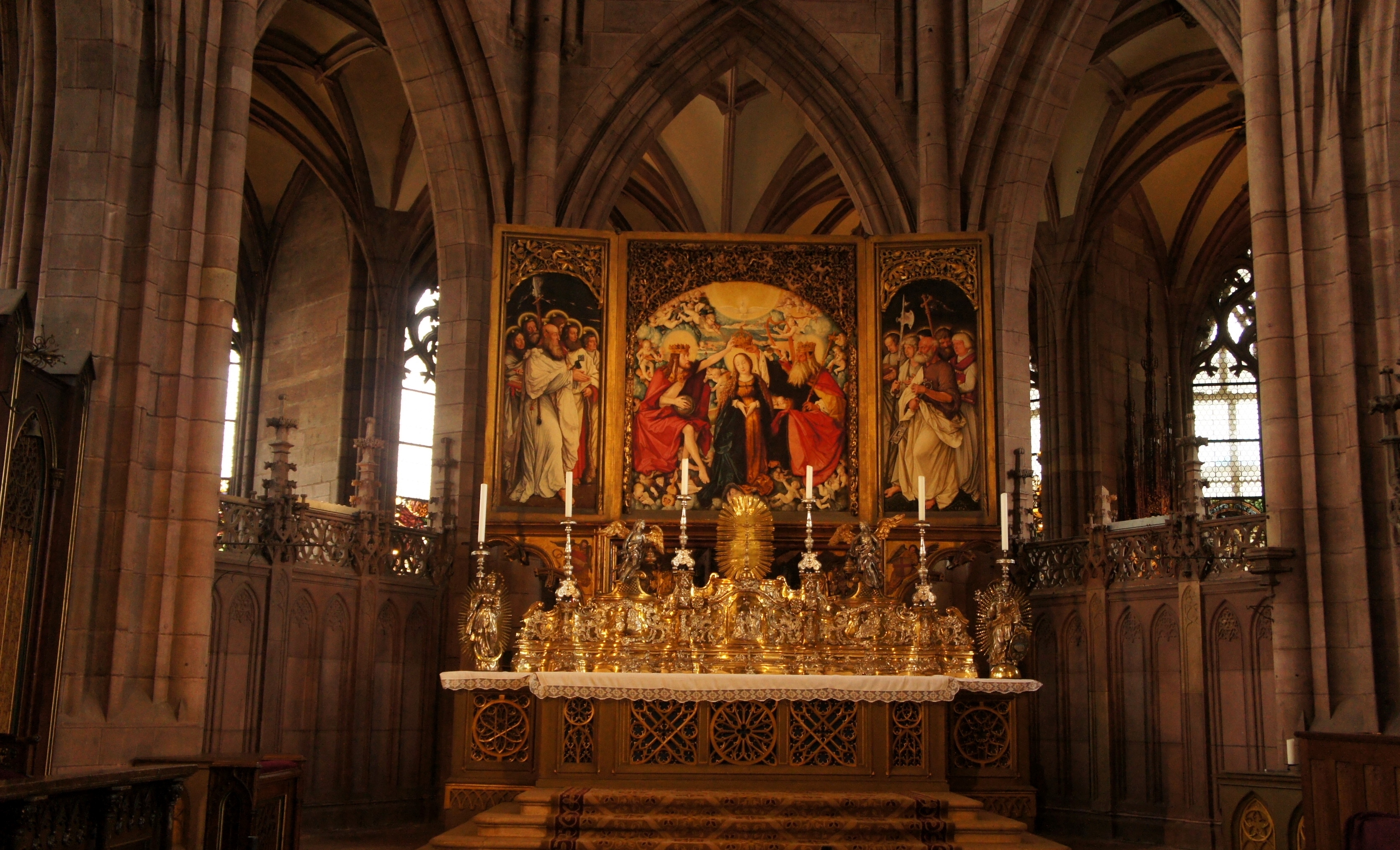 天主教堂祭台图片