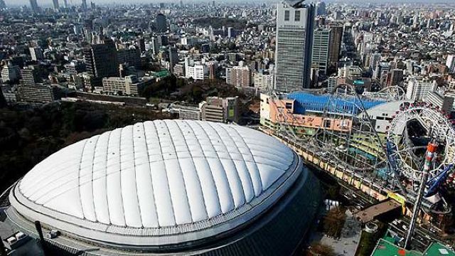 4分 (96条点评) 37 东京巨蛋是日本第一座巨蛋型球场,拥有55000个座位