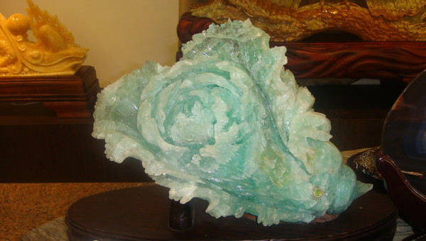 台湾花莲玉翡翠奇世珍品