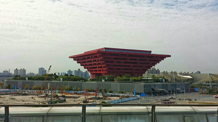 上海。上海世博园