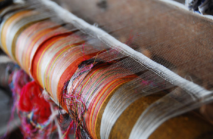 各色丝线,美妙着.