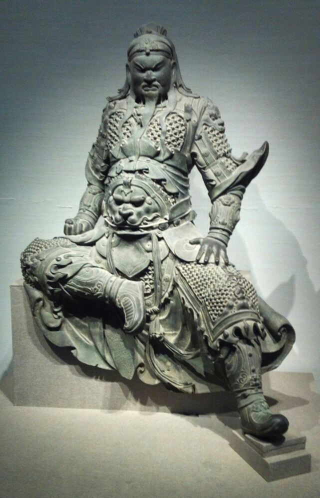 镇馆之宝:关公像.明代.